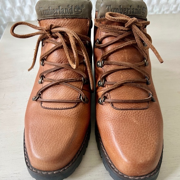 Vintage Timberland Mamaranick boots peanut 69386 Sz 8.5 M Women's - Picture 2 of 7